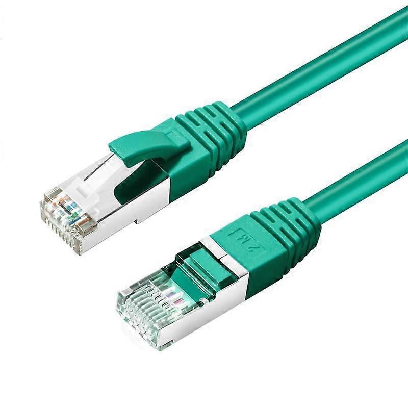 MicroConnect CAT6A S/FTP Network Cable 3.0m Green