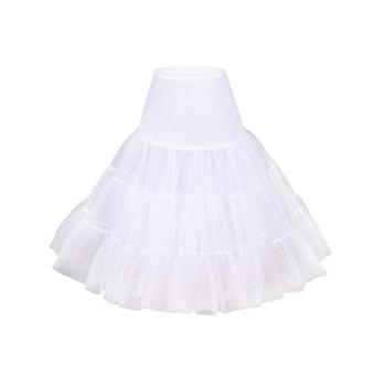 50s Swing Vintage Petticoat/crystal gauze Retro Underskirt/rockabilly Tutu/fancy Net Skirt/Wedding dress White