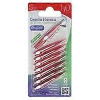 Retractable interdental brush 1mm 8 units