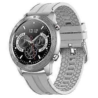 Reloj inteligente circular Lemonda Smart MX5 de 1,28 pulgadas con pantalla táctil completa, llamadas Bluetooth, reproducción de música, monitor de presión arterial, múltiples modos deportivos y monitor de salud.
