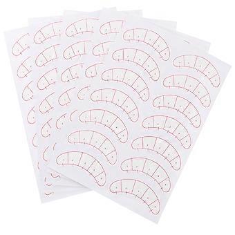 Eyelash Pad Under Eye Pads for Lash Mapping with 10 Sheets for Eyelash Extensions