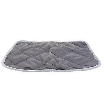Tappetino termico invernale per animali domestici, 1 pezzo, grigio, comodo cuscino per il riposo degli animali.