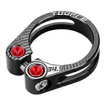 Seatpost Clamp 31.8mm 34.9mm, Aluminum Alloy, Compatible with 27.2-31.6mm Seatposts