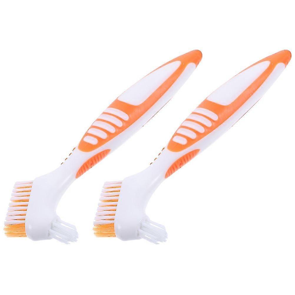 Multi-Color Turtle Shell Cleaning Brush for Cleaning 2Pcs Plastic Household Use