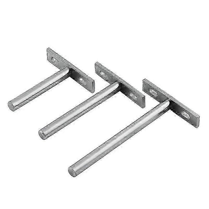 3 Inch Hidden Floating Shelf Brackets, Metal Wall Mount Support