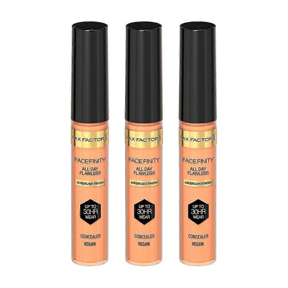 3 x Max Factor Facefinity All Day Flawless Concealer - Shade 050