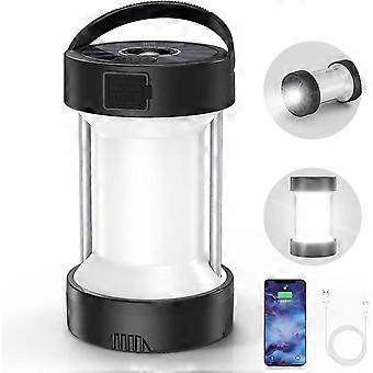 Camping Lantern Rechargeable Solar Led Camping Light with 4 Modes Camping Lamp Solar Powered Megneti