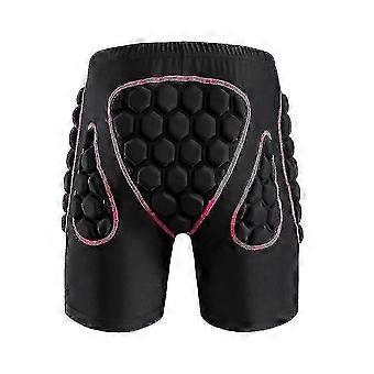 Men's Hip Butt Protection Padded Outdoor Sports Skiing Skating Snowboarding Shorts Hip Protection Shorts Pad For Ski Snowboard,H