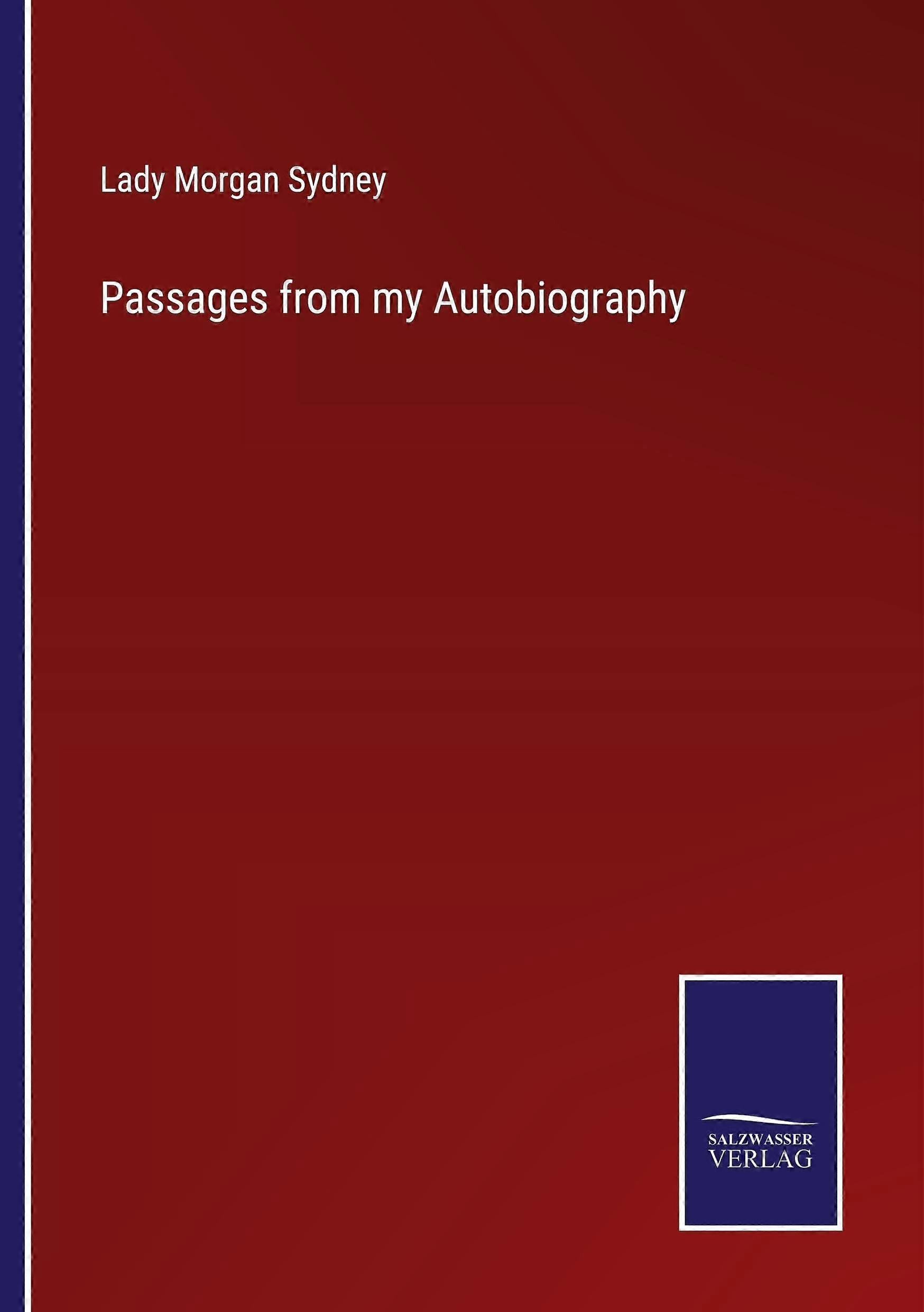 Passages from my autobiography