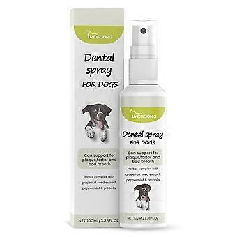 Dental Spray for Dogs & Cats  Oral Cleaning, Breath Freshener with Propolis, Grapefruit Seed Extract, Vitamin C