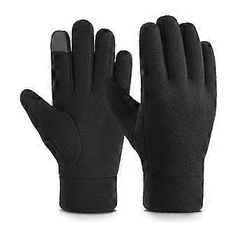 Touchscreen Thermal Gloves – Fleece-Lined Warm for Running, Hiking / Winter