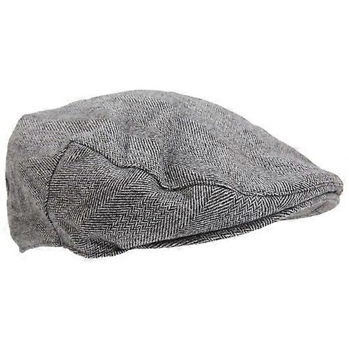 Mens Traditional Lined Flat Cap