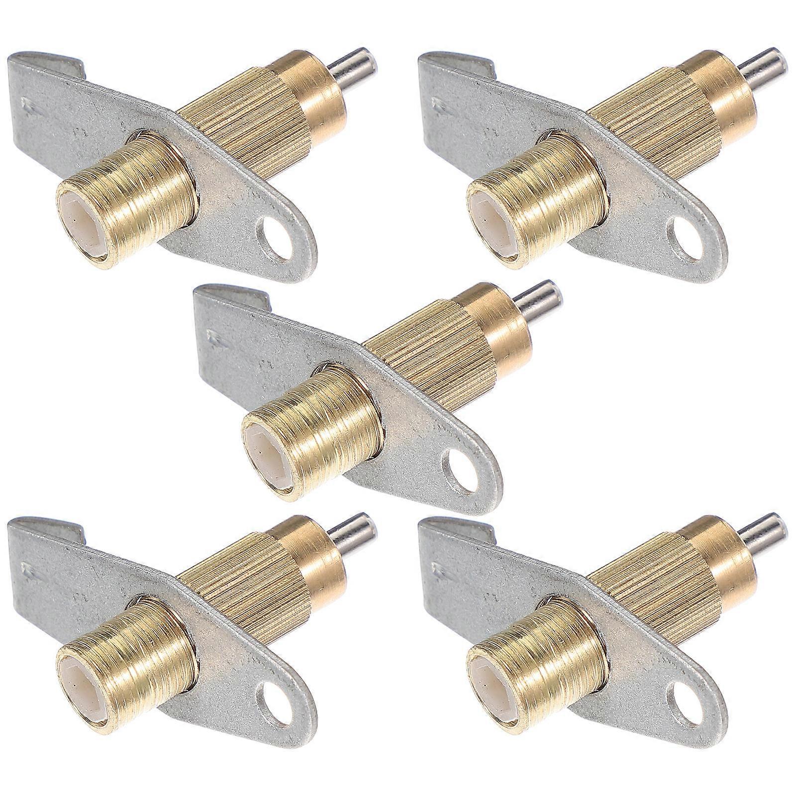 Copper Rabbit Waterer Nozzles Automatic Drinking Tool 5Pcs for Feeding