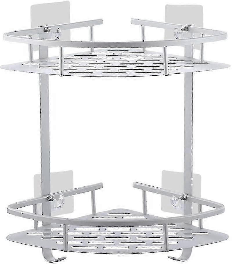 No Drilling Bathroom Corner Shelves,rustproof