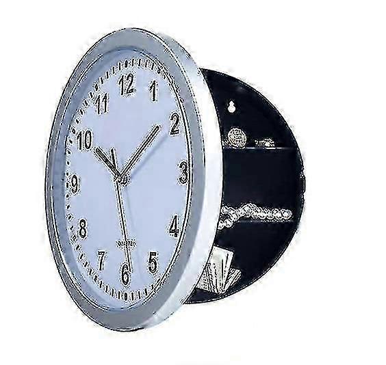 Wall Clock Home Safe Clock Safe Hidden Storage Valuables Box