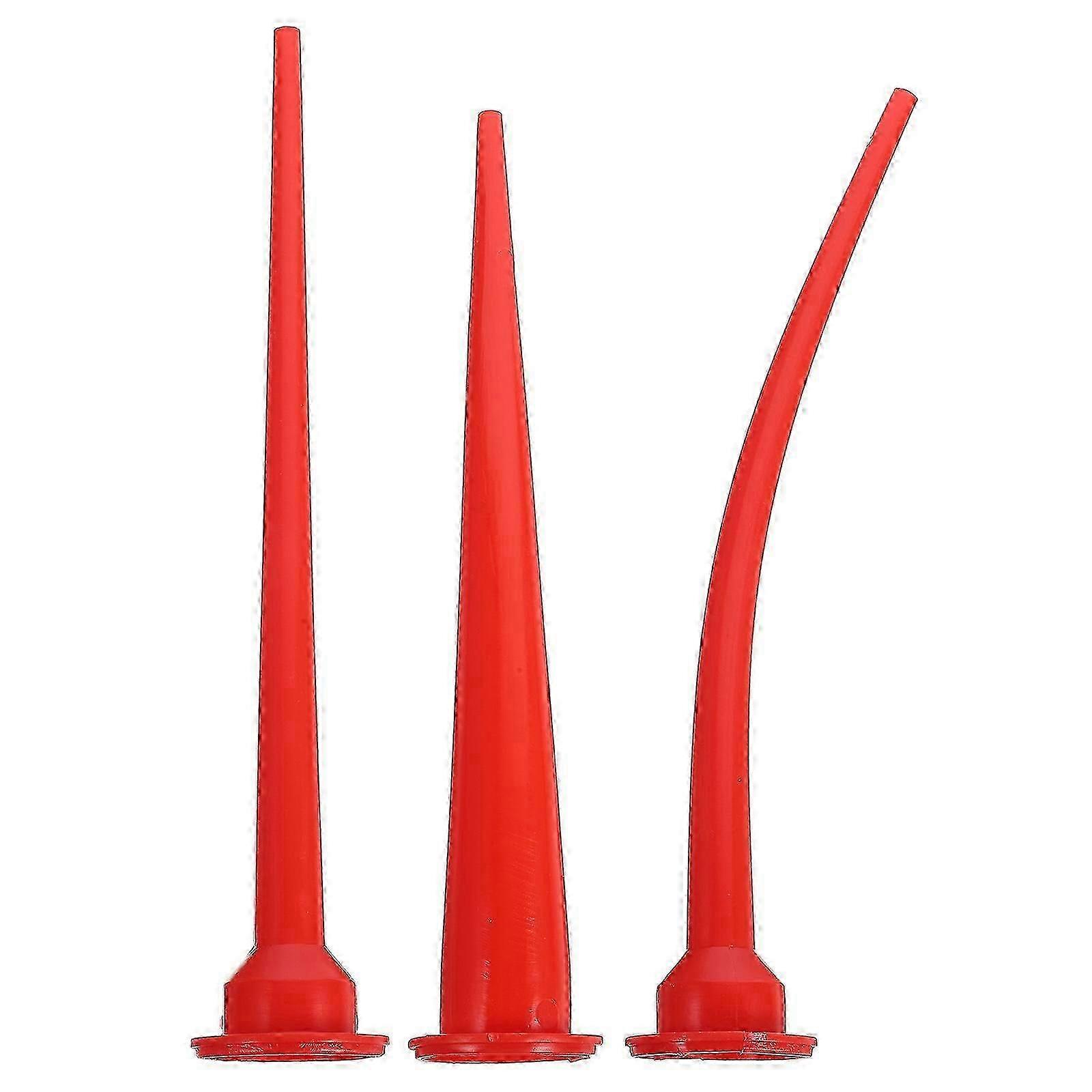 Caulking Nozzle Kit - 3pcs Rubber Extension Tips compatible with Precise Caulk Application