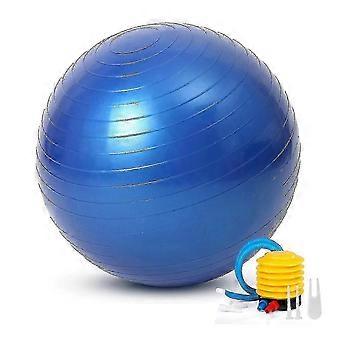 Gymnastikball mit Pumpe, 85 cm, platzsicheres PVC, Pilates-, Yoga- und Fitnessball für Core-Training und Schwangerschaft