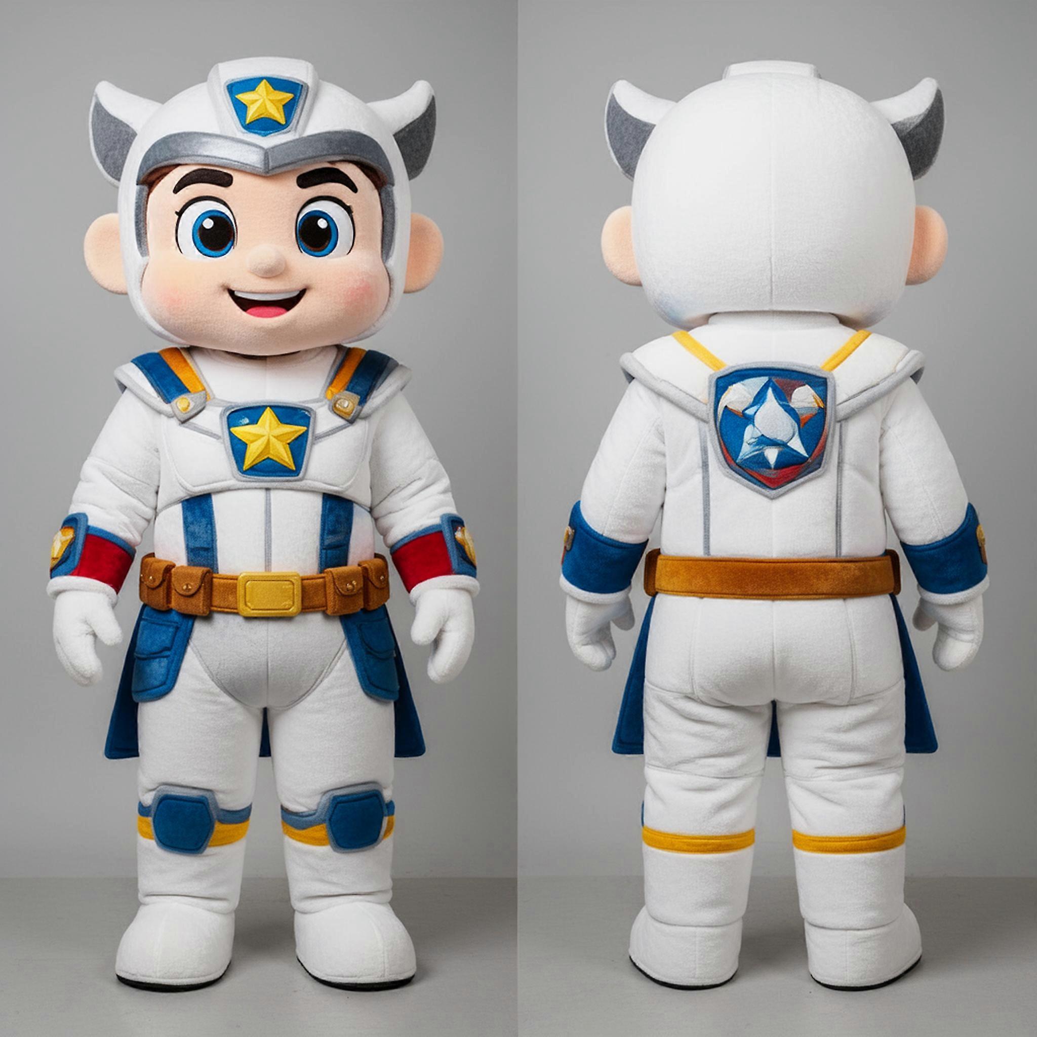 MASTICOT Navy Padded Gi Joe Mascot