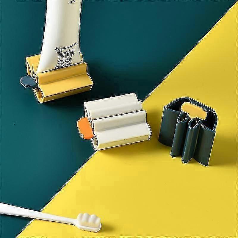 2pcs Household Toothpaste Squeeze Stand Bathroom Supplies