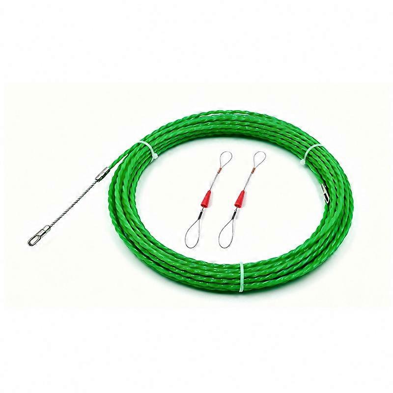 Pull Electrical Cables Through Walls: 33FT (10M) 4.5MM PET Fish Tape Cable Puller Kit