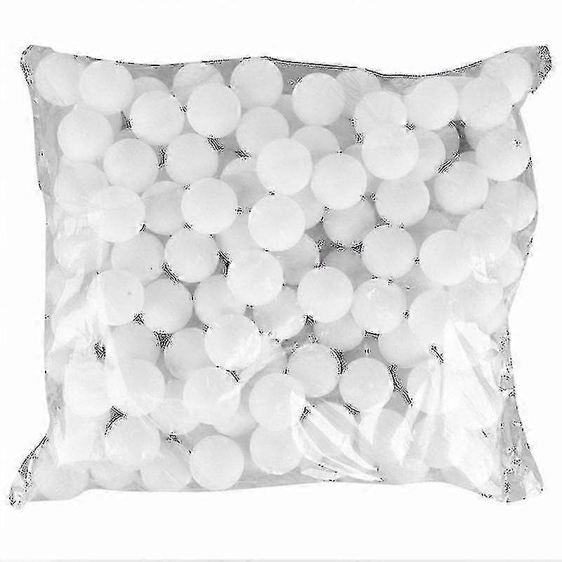 Beginner Adults Plastic Ping Pong Balls 150 Pcs White