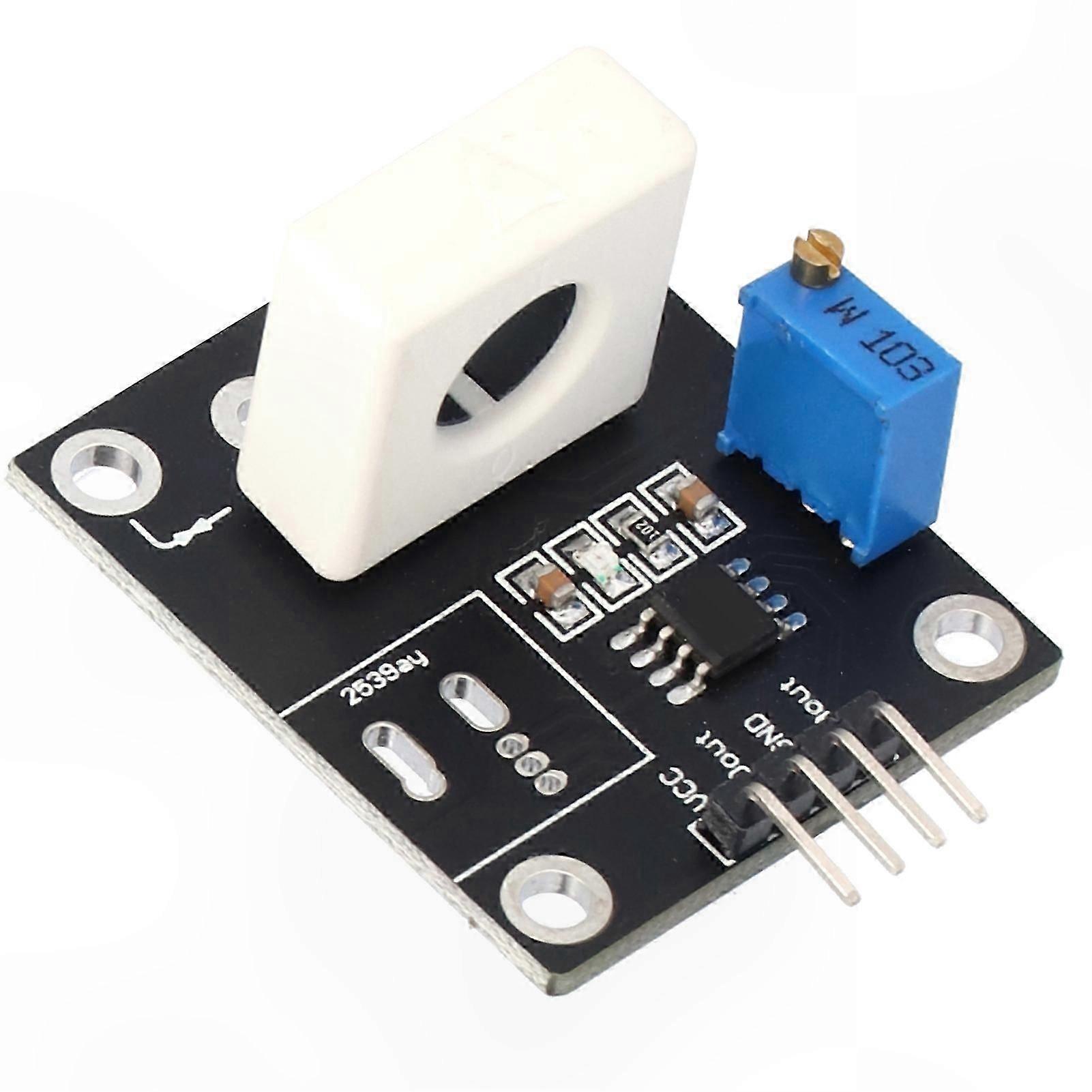 Adjustable Current Sensor Module for Overcurrent Protection, Short Circuit Detection, 70A WCS1700-Compatible