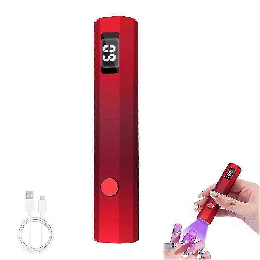 Compact Single-Line LED UV Nail Lamp