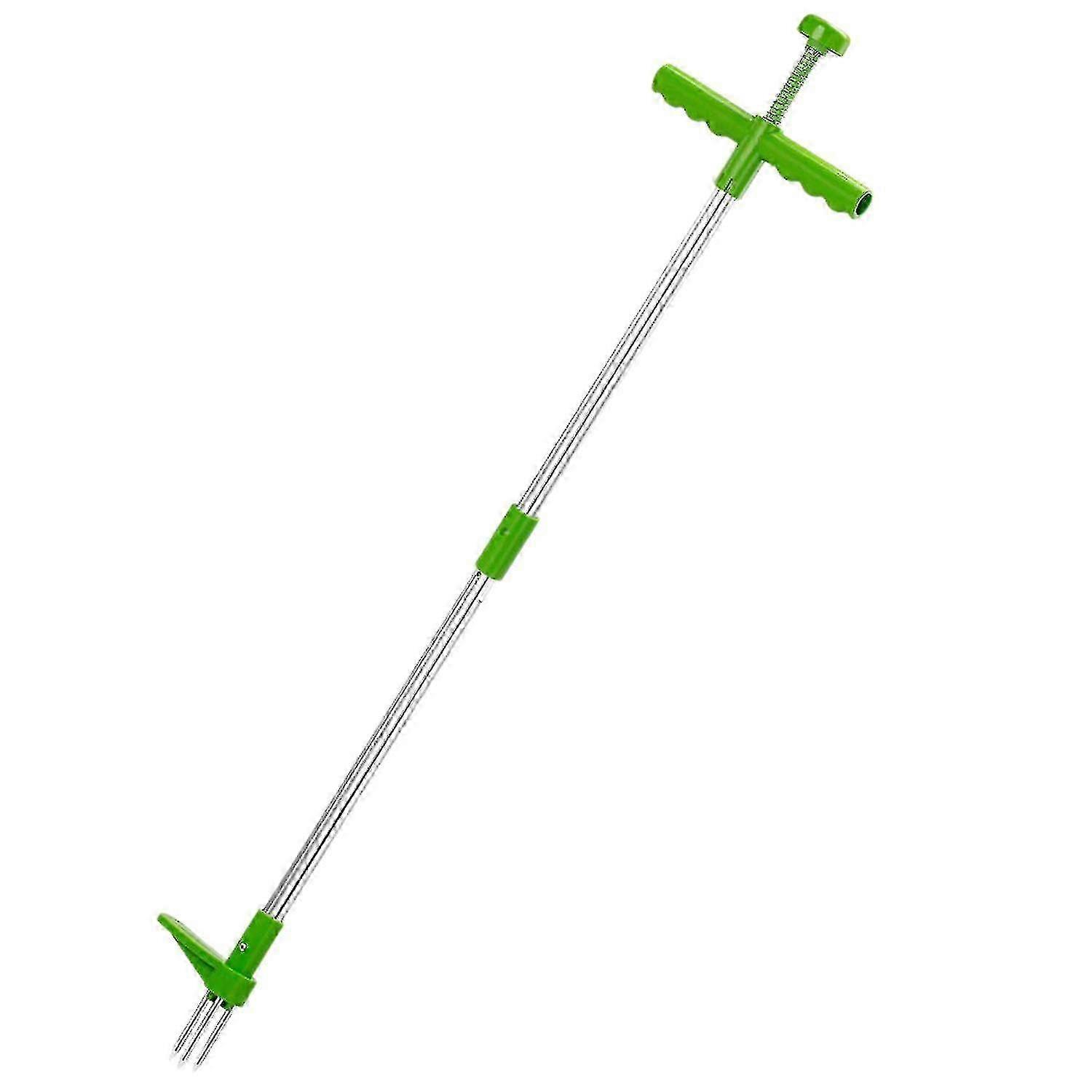 Ergonomic Long-Handle Metal Weeder