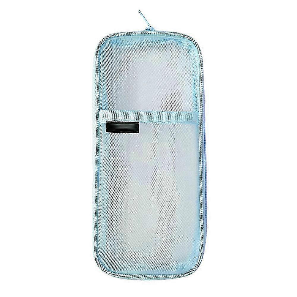 Clear Mesh Zippered Storage Pouch