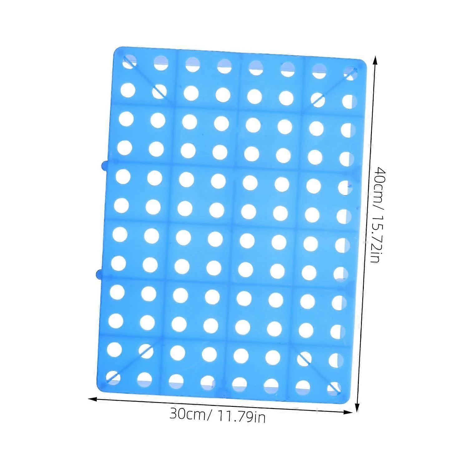 Ventilation Storage Pallet 40x30x5cm Plastic Blue