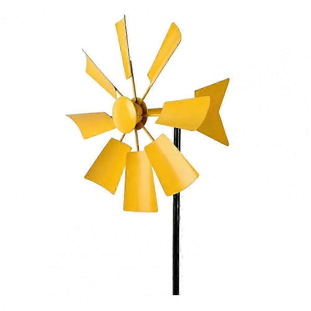Balanced Iron Windmill for Gardens
