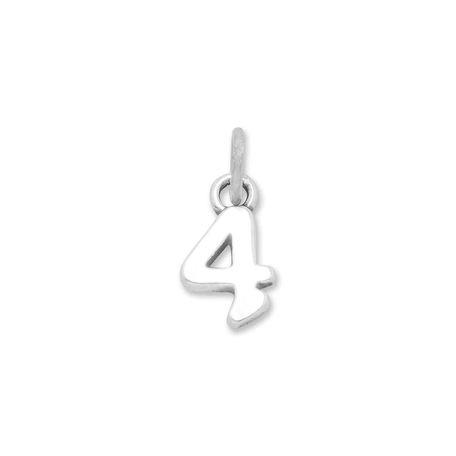 925 Sterling Silver Oxidado 4 Polegadas Charme 14x8mm Pingente Colar para Mulheres