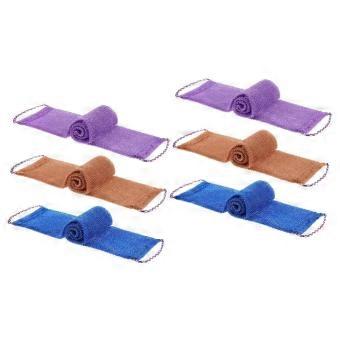 Exfoliating Back Scrubber Long Bath Towel compatible with Shower Deep Cleaning and Full Body Exfoliation