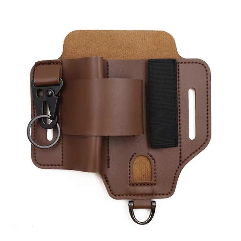Tactical Leather Quick-release Tool Sheath