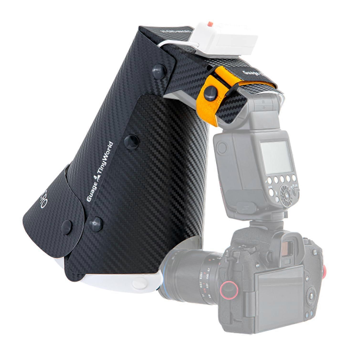 Slimline Macro Flash Diffuser Softbox - Compacte Opvouwbare Softbox voor Macrofotografie