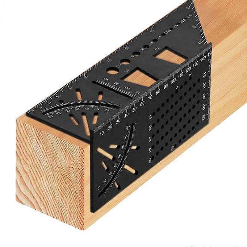 Carpenter's 3D Angle & Dovetail Ruler