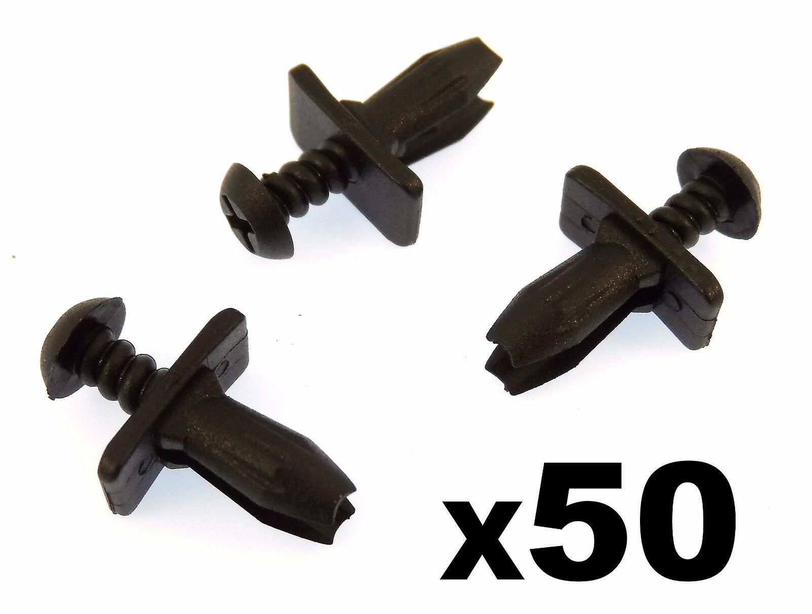 50X ford plastic scrivet trim clips- wheel arch, for older models ...