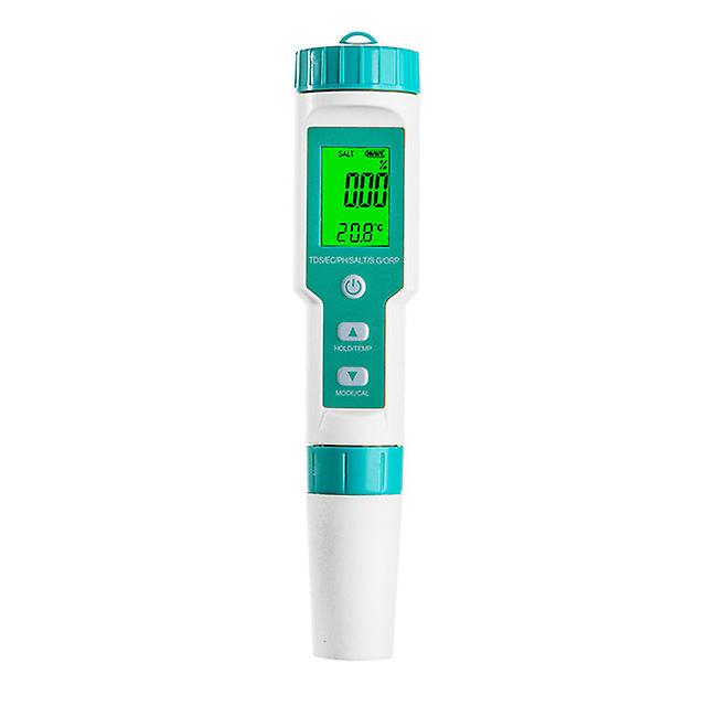 Handheld Water Quality Tester 7 In 1 Ph Total Dissolved Solids Ec Orp Salinity S.g Temperature Testing Ip67 Waterproof ℃/℉ Units
