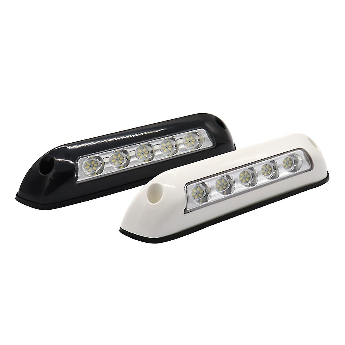 Black And White Shell Rv Light Awning Led Cabin Lighting 12v2.6w Rubber Base