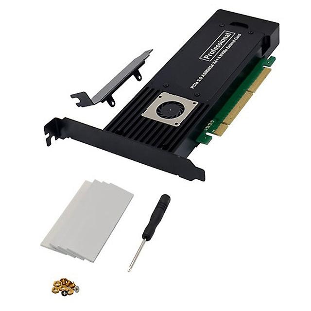 Asm2824 Pci-e X8 X16 Adapter Card 4-channel Nvme Ssd Conversion Card Industrial Server Storage Expansion Card
