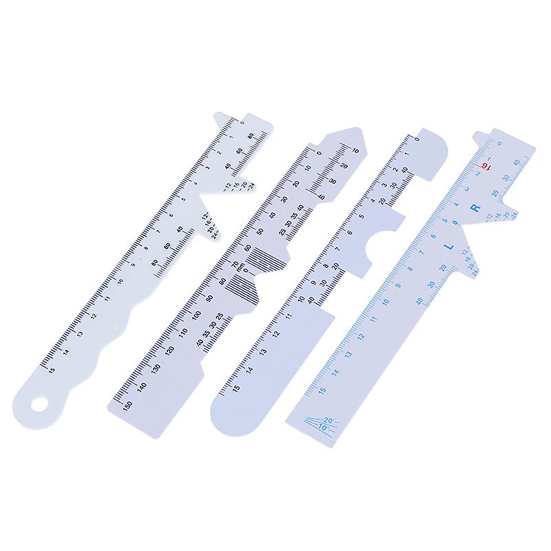 Measure Optical Vernier Pd Ruler Pupil Distance Meter Eye Ophthalmic Tool For Hospital Care Or 1pcs Eye Occluder For Vision Test
