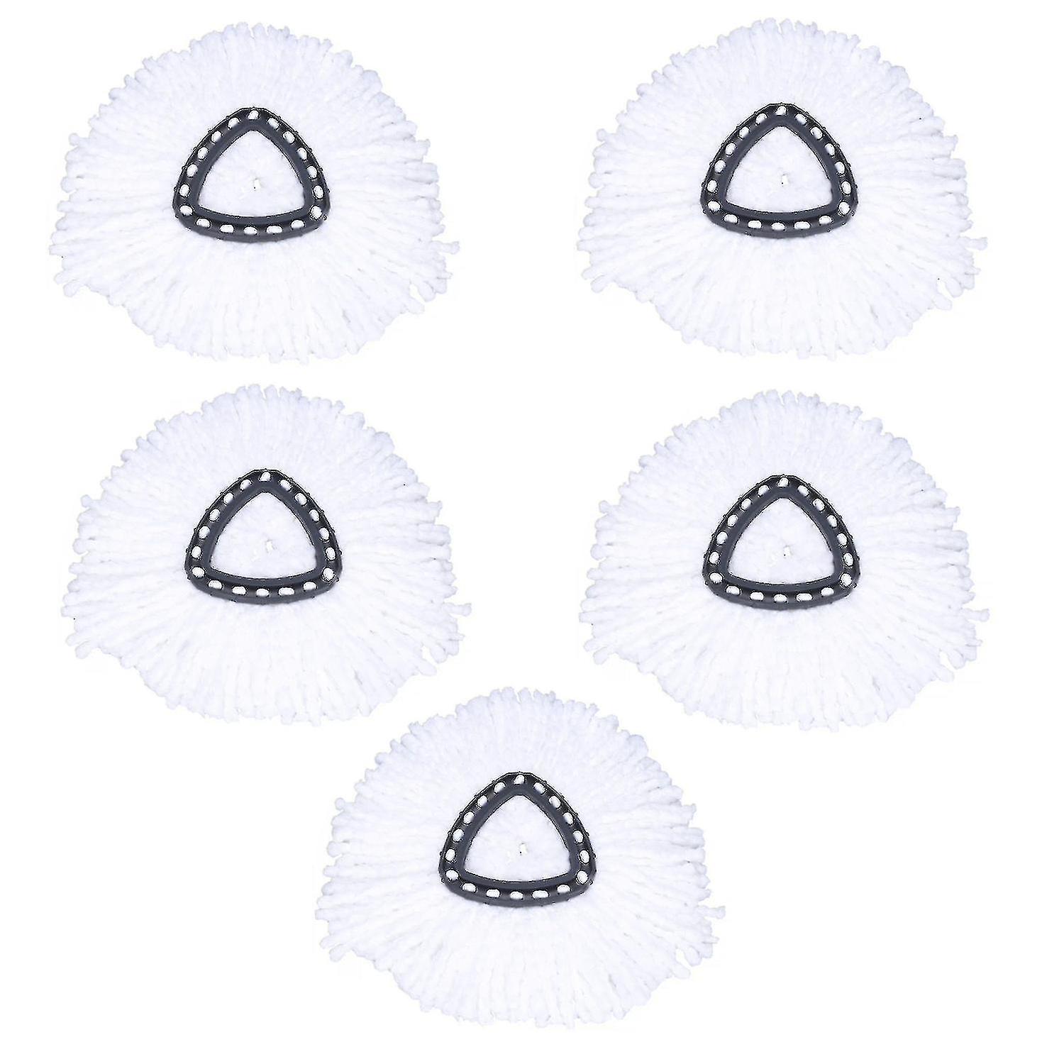 Replacement Mop Heads Microfiber Floor Mop Compatible with Vileda Turbo 2in1 Easywring Spin