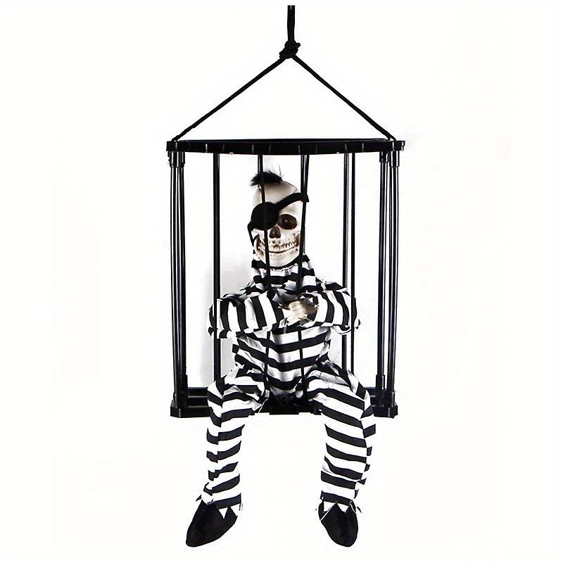 Screaming Animated Halloween Decorations Indoor Outdoor Hanging Ghosts Halloween Decor Props With Motion Sensor And Light Pranks For Kids Adults