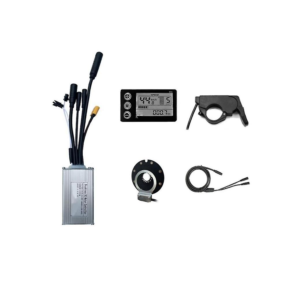 Controller System 17a For 24v/36v/48v 250w/350w Motor S866 With Universal Controller Small Kit