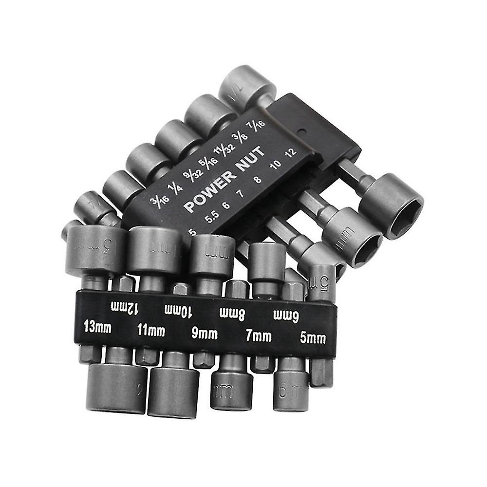 14 Hex Socket Socket Wrench Screw Socket Electric Screwdriver For Tapping Screws