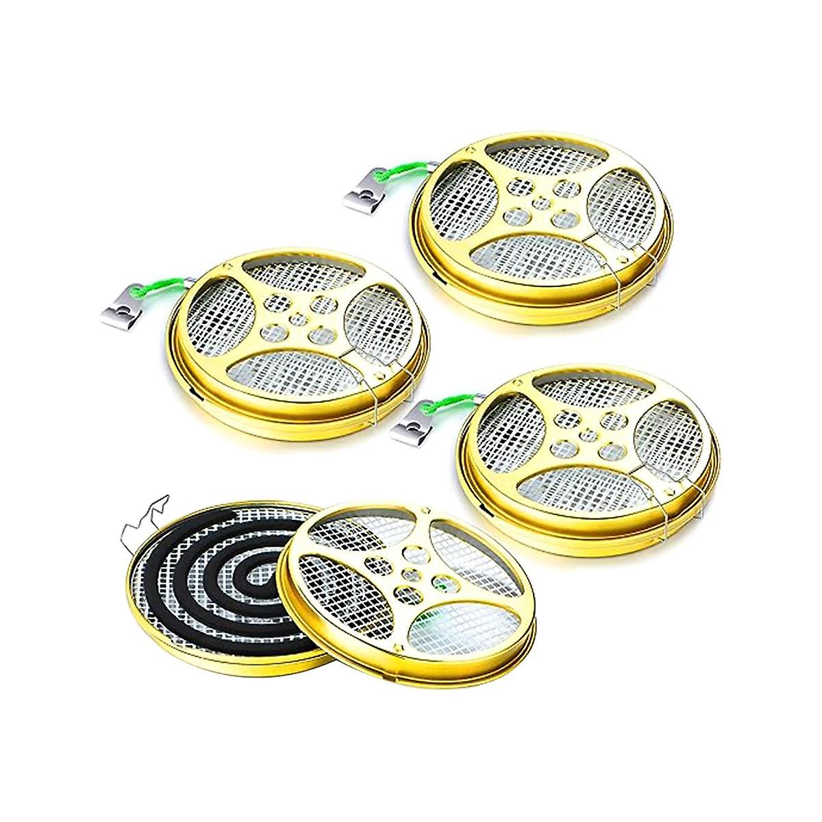 Portable Mosquito Coil Holder-Mosquito Coil & Incense Burner for Outdoor Use,Pool Side,Patio,Deck,C