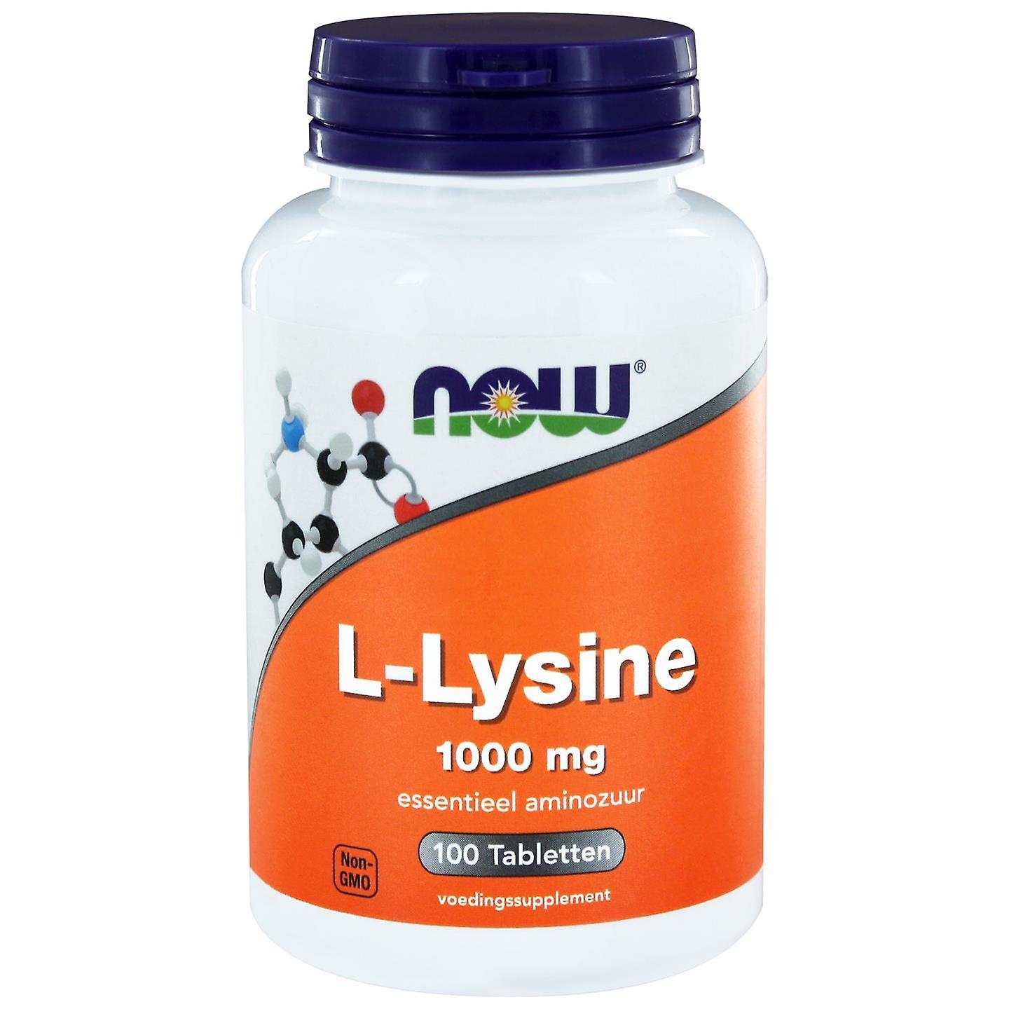 LLysine 1000 mg (250 Tablets) Now Foods Fruugo UK