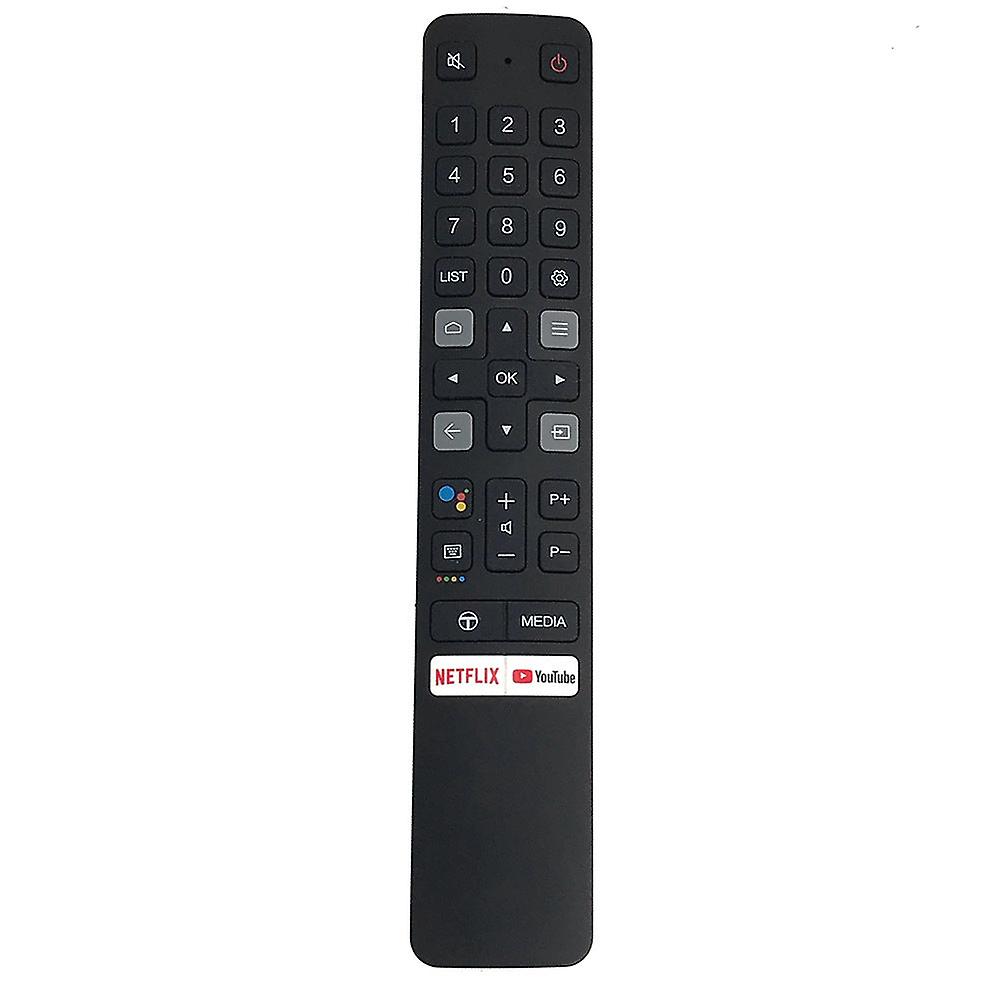 Remote Control Compatible With Rc901v Fmr1tcl Lcd Tv Voice Netflix Youub Key