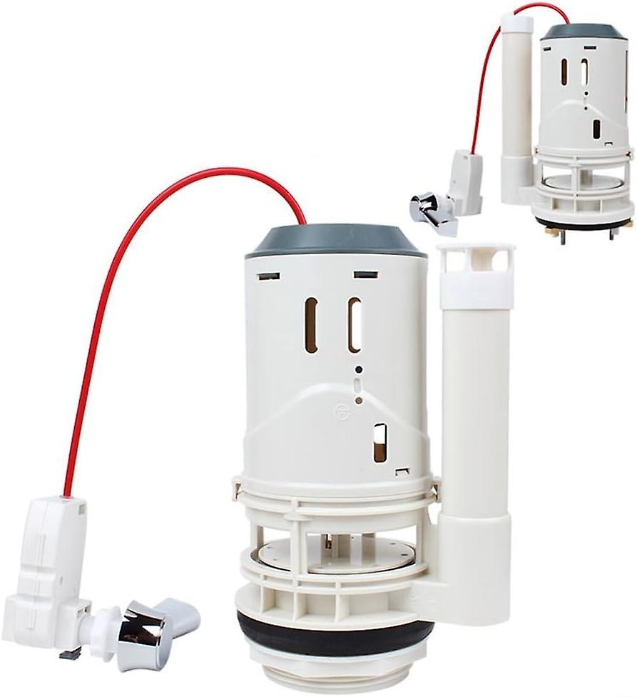 Large Calibre in-line Drain Valve Toilet Seat Cistern Fittings Bathroom Outlet Valve Dual Flush ...