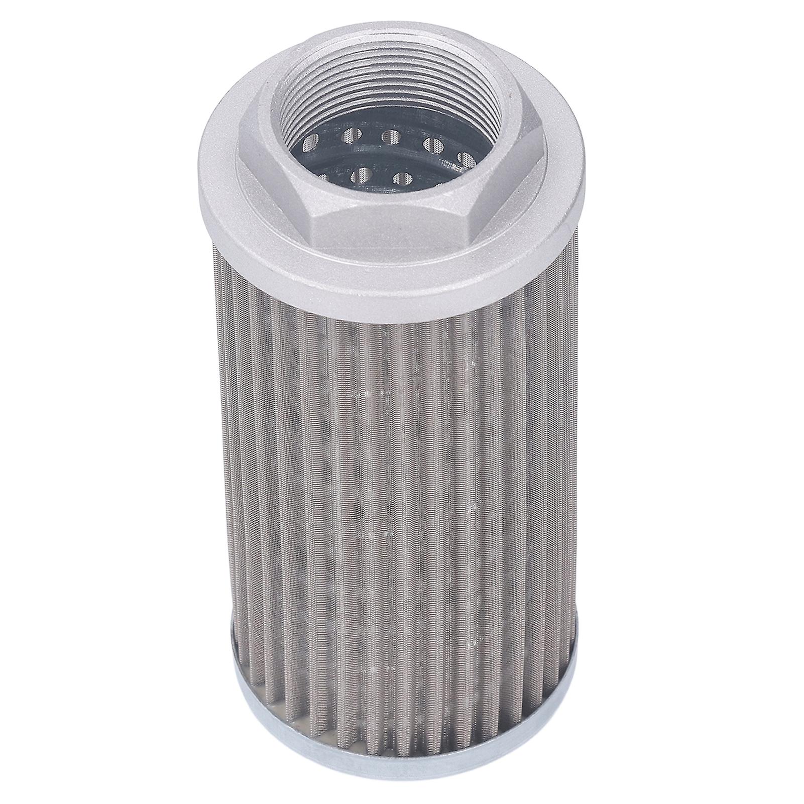 Oil Filter Element Tubular Connection Hydraulic Suction Valve Metal Mesh Oil Filter 